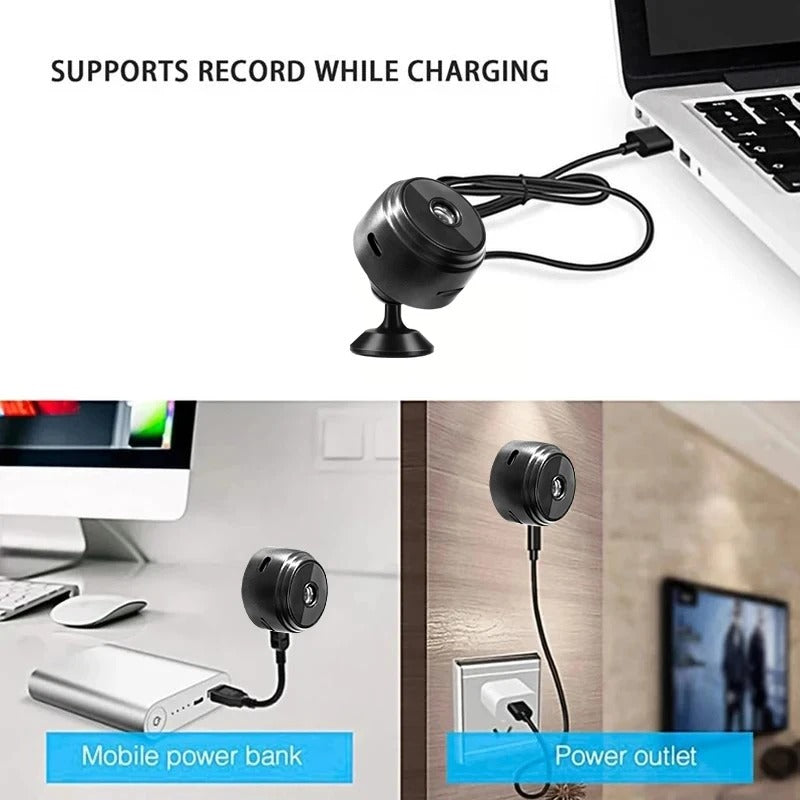 Mini Cámara de Seguridad Espía A9 HD 1080P WiFi