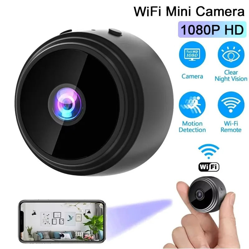 Mini Cámara de Seguridad Espía A9 HD 1080P WiFi